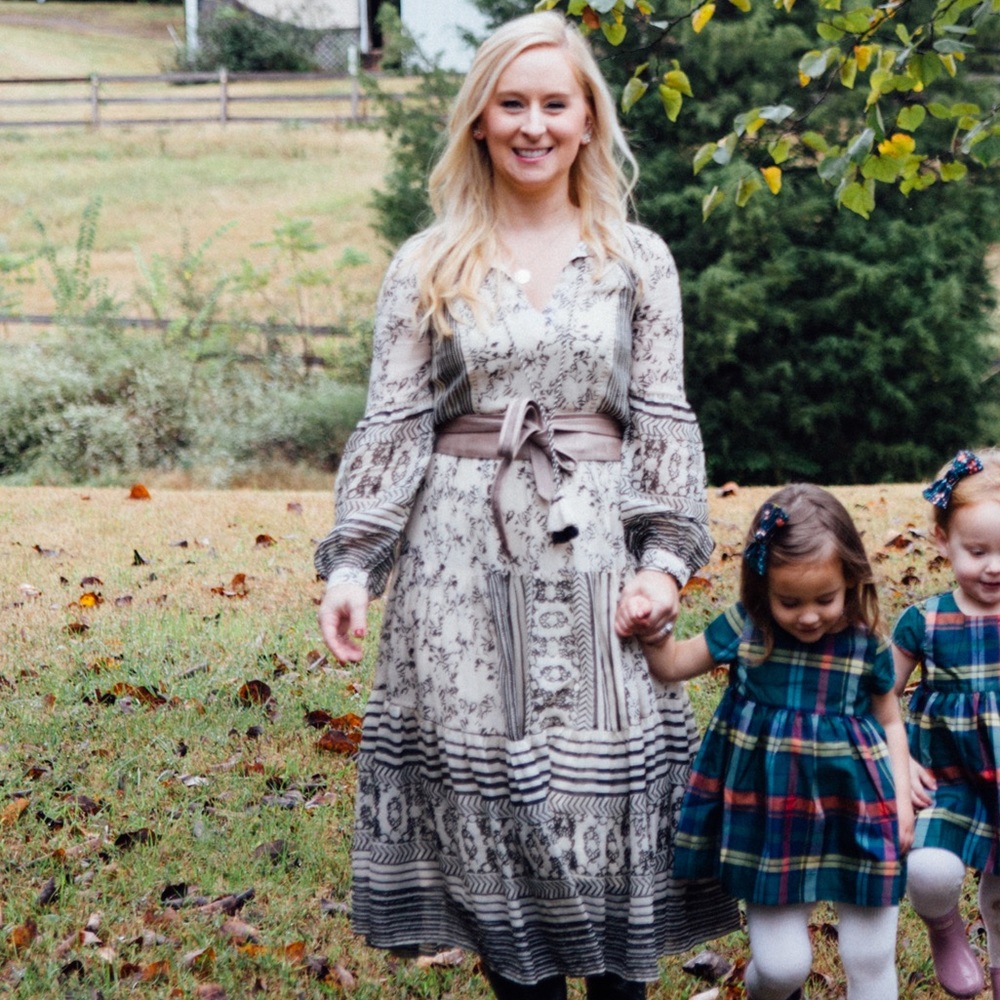Anthropologie Talulah Tiered MIDI Dress